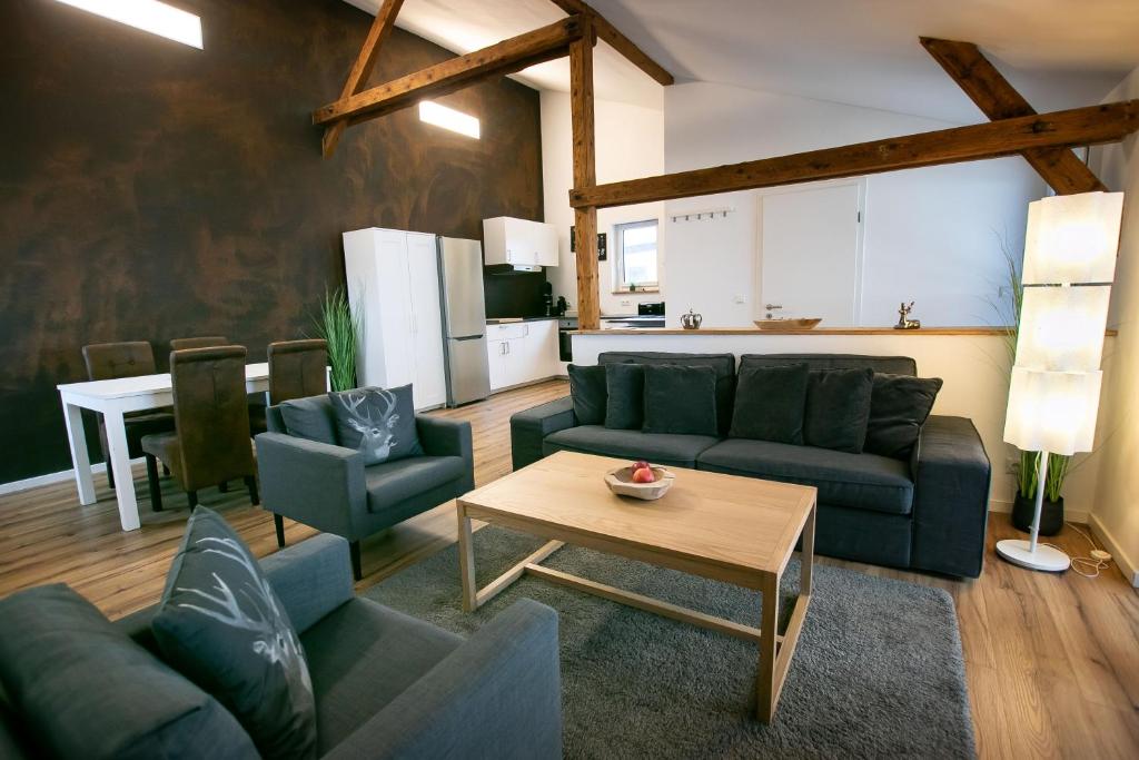 Wohnbereich Ferienhaus am Schlossberg
